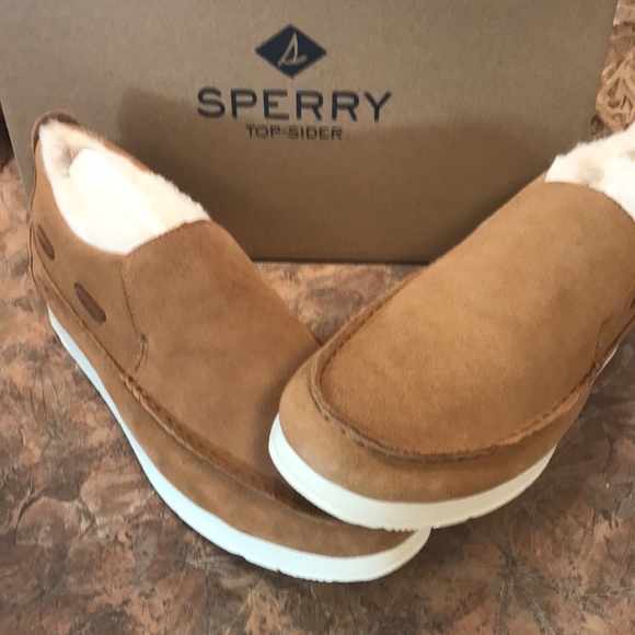 Sperry men’s slip on suede moccasin inspired shoes - Picture 10 of 10